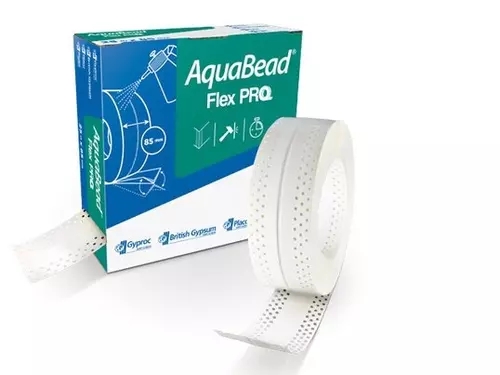 NY AquaBead Flex Pro 25m Flexibel och Förklistrad Hörnlist på Rulle